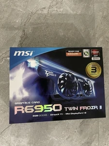 MSI AMD Radeon HD 6950 (R6950 Twin Frozr II) 2 GB GDDR5 SDRAM PCI Express x16... - Picture 1 of 2