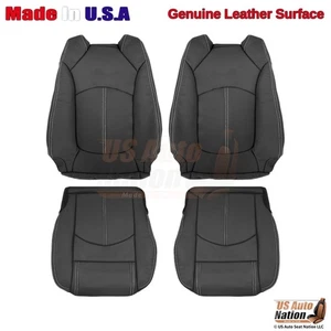 2013 to 2017 Chevy Traverse LT Driver & Passenger Bottoms-Tops Leather Cover Blk - Bild 1 von 5