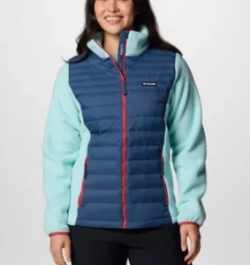 Columbia Juniper Peak Hybrid Down Jacket Women’s NWT  M $130 - Picture 1 of 9