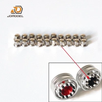 M2 Metal Screws for DIY 1/14 Wheel Hub RC Tractor Truck Hydraulic Dumper Lorry - Bild 1 von 4