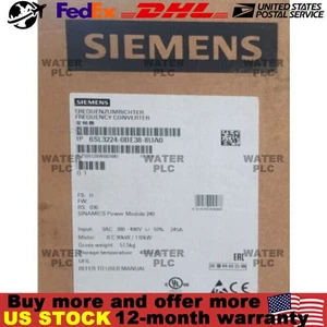 Nuovo modulo di alimentazione Siemens G120 PM 240 6SL3224-0BE38-8UA0 6SL3 224-0BE38-8UA0 - Foto 1 di 2