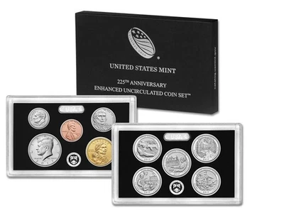 2017-S US Mint 225th Anniversary Enhanced Uncirculated 10-Coin Set OGP - Image 1 of 3