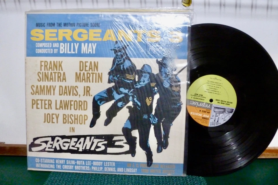 BILLY MAY SERGEANTS 3  FRANK SINATRA & DEAN MARTIN VG    . SDTK    LP - Image 1 of 1