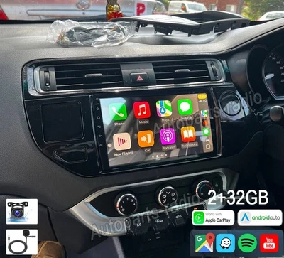 For Kia Rio 2011-2015 Android 14 Apple Carplay Radio Stereo Head Unit GPS SWC BT - Image 1 of 4