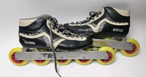 Viking Inline Speed Racing Skates 5 Wheel Professional Skates Hand Made Sz 41 - Picture 1 of 21