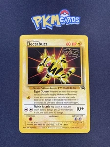 Juego de cartas coleccionables Pokémon Electabuzz La primera película Black Star Promo 2 LP. - Imagen 1 de 3