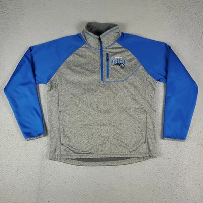 Suéter G-III Orlando Magic Niños Grande 18-20 Gris NBA 1/4 Cremallera Sudadera * Niños Foto 1 de 4