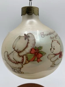 Vintage 1983 Hallmark “Friendship” Keepsake Ornament  - Picture 1 of 13