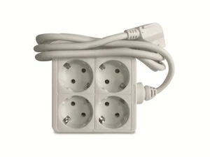 DAYHOME Steckdosenleiste SL-4/WQ, 4-fach, weiß - Bild 1 von 1