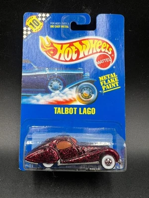 Hot Wheels Talbot Lago Red Whitewalls 1991 Mainline #163 Great Card! - Image 1 of 3