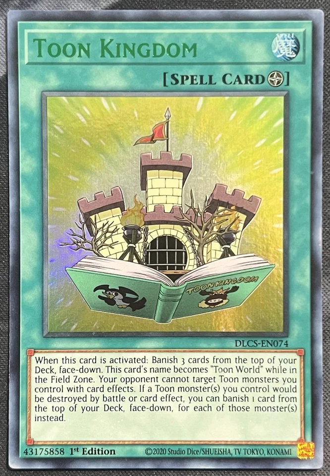 Toon Kingdom (Green) DLCS-EN074 Dragons of Legend: The Complete Series 1st... - Image 1 of 1