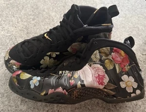 RARA ๐ฅ๐ฅ Nike Air Foamposite One Floreale 314996-012 Nero Rosso Taglia 11 Uomo - Foto 1 di 9