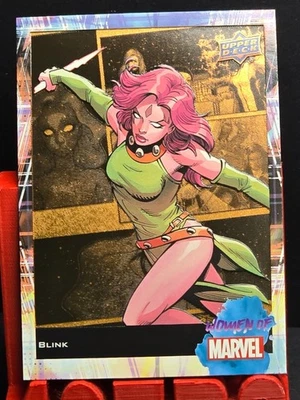 2024 Upper Deck Women of Marvel COPPER LT FX PARALLEL #73 / BLINK - Image 1 of 2