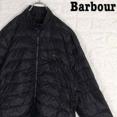 Barbour Down Jacket Black Asian fit M US size S Used Men's Polyester Authentic - Image 1 of 4