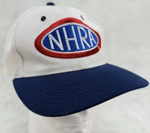 Vintage NHRA Championship Drag Racing Snapback Mens Hat Big Logo Sport Service - Picture 1 of 8