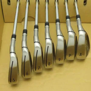 TaylorMade Stealth Iron Set 5-Pw,Aw 7pc Flex Stiff KBS MAX MT 85 Steel - Picture 1 of 8