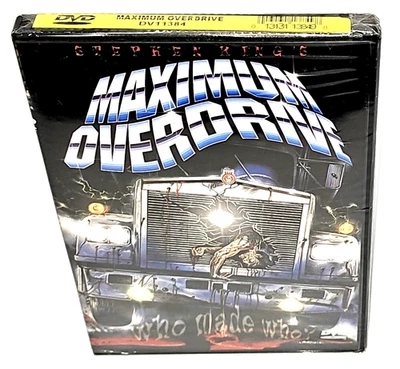Maximum Overdrive DVD 2001 Anchor Bay Brand New Sealed Yellow Security Tape - Image 1 of 4