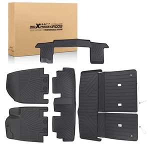 Alfombrillas todo tipo de clima para Nissan Pathfinder 7 pasajeros 2022-2025 goma TPE - Imagen 1 de 11