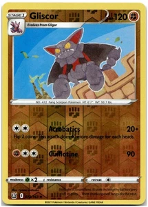 Gliscor 072/163 Reverse Holo SWSH05: Battle Styles Pokemon Card NM - Bild 1 von 1