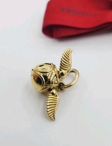 NEW Authentic PANDORA Harry Potter Golden Snitch Wings Pendant Charm 368618C00 - Bild 1 von 4