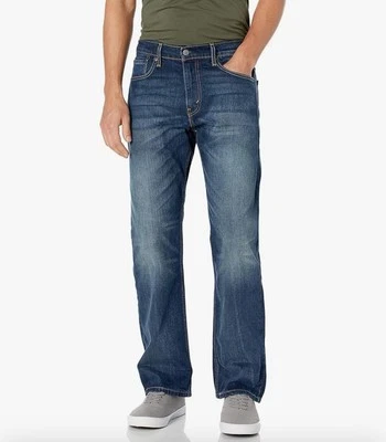 Levi's 569 Jeans Men’s 32x38 Dark Blue Loose Straight Baggy Skater Grunge - Image 1 of 3