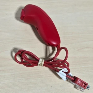 OEM Red Nintendo nunchuck for Nintendo Wii or Wii U - Picture 1 of 2