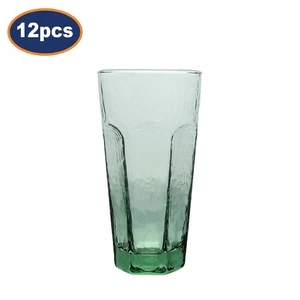 Bicchiere in vetro set 12 bicchieri Haze riciclati succo cocktail acqua bevande 500 ml - Foto 1 di 8