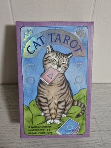 NUEVO Baraja de Tarot Gato 78 Cartas + Libro Guía en Caja Libros de Crónicas - Imagen 1 de 5