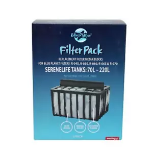 Blue Planet Filter Media Kit Blocks for Serenelife 70L-220L Aquariums 3pk EG764 - Picture 1 of 2