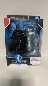 mcfarlane dc multiverse Batman Batman & Robin Baf Mr. Freeze Build A Freeze - Picture 1 of 7