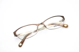 NINE WEST NW1029 216 Brown 52-16-135 Eyeglass Frames Flex Hinges PT16 - Picture 1 of 13