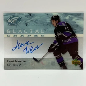 2007-08 Upper Deck Ice Glacial Graphs Lauri Tukonen #LT - Picture 1 of 2