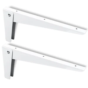 Regalträger Klappträger Regalwinkel Regal Weiß Klappkonsole Winkel f. Regalboden - Bild 1 von 6