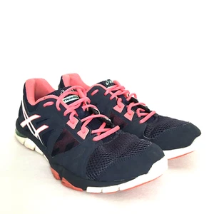 Asics Training Shoes Womens Size 9.5 Blue Running Athletic Sneakers - Picture 1 of 10