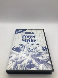 Power Strike Sega Master System W/Manual Rare Special Edition Retro 1988 #1020 - Picture 1 of 13