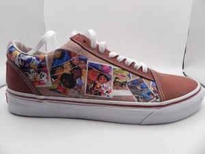 Vans Disney Old Skool Shoes 100 Scrapbook Sneaker Mens Size 9.5 Womens 11 Skater - Picture 1 of 13