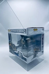 Plastic Pop Protector fits Luke Skywalker Tauntaun & Blue Eyes Funko Box 0.50mm! - Picture 1 of 6
