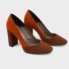 High Heels Made in Italia GIADA_CUOIO-ZUCCA Gr 36 37 38 39 40+ Elegante Schuhe h