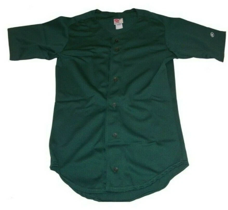 Camiseta de beisebol Rawlings WKBDS verde escura adulta - Imagem 1 de 1
