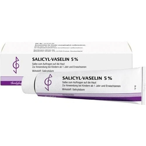 Bombastus Salicyl-Vaselin 5% Salbe, 100 ml Salbe 2166667