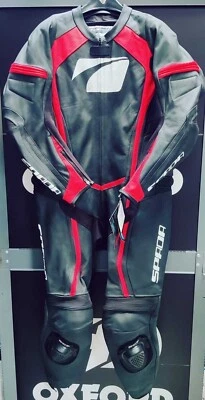 Traje De Carreras De Cuero Para Hombre Spada De Una Pieza Para Motocicleta - Imagen 1 de 4