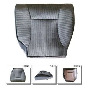 For Dodge For Ram 1500 2500 3500 1998-2002 -Driver Bottom Cloth Seat Cover Gray - Picture 1 of 8