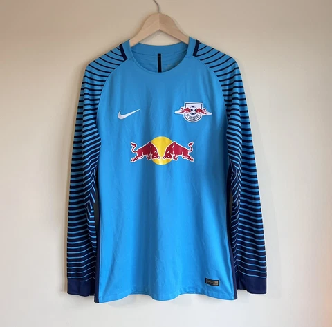 Red Bull Salzburg 2016/2017 Player Issue Goalkeeper GK LS Shirt Jersey Nike Sz L Cover