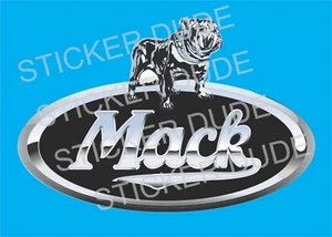 Pegatina de parachoques MACK CAMIÓN 118x76 mm - Imagen 1 de 1