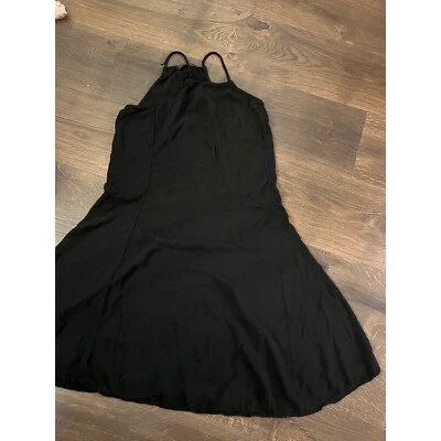 Brandy Melville Black Mini Dress Sleeveless Casual Summer One Size - Image 1 of 3