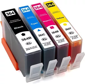 4er Tinte Patronen für HP 364XL HP Photosmart 5520 5510 5524 6510 6520 7510 7520 - Bild 1 von 8