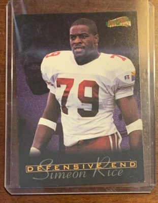 1996 Score Board All Sport PPF Simeon Rice #192 Rookie RC - Image 1 of 2