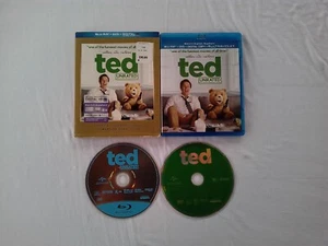 Ted Unrated Blu-Ray + DVD w/ Slipcover~ Mark Wahlberg/ Mila Kunis - Imagen 1 de 3