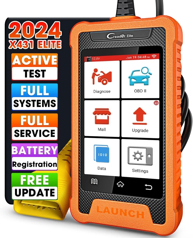 2024 LAUNCH X431 Elite para Land Rover Jaguar OBD2 dispositivo de diagnóstico escáner profesional