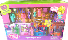 Mattel 2001 Polly Pocket Super stylin Mall 50 Fashions and accessories BRAND NEW